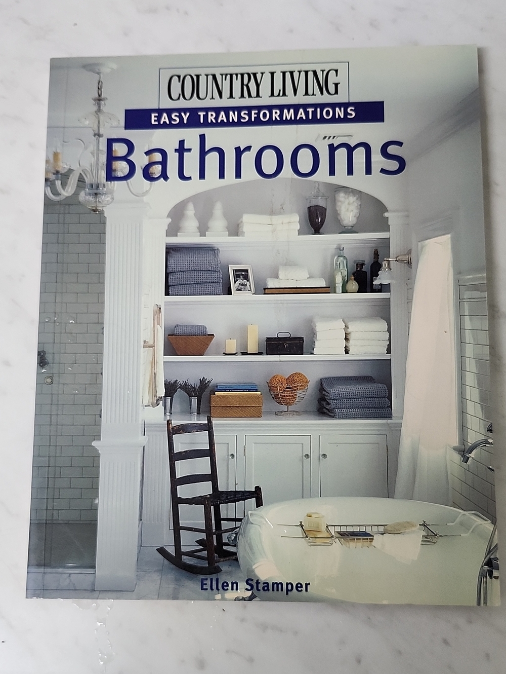 Bathrooms Book - White/Cream Cover by